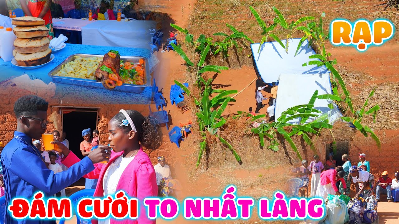 Em Quay Phim Chính Thức Có Vợ - Lễ Cưới Độc Lạ Châu Phi